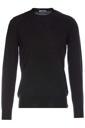 Grey wool sweater PAOLO PECORA | A001F0018996